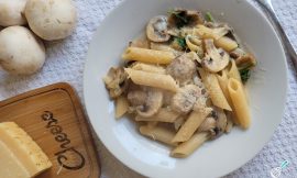 Penne Funghi Cremoso: Receita Fácil e Saborosa