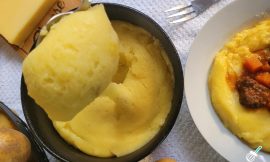 Purê cremoso queijo batata irresistível