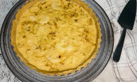 Quiche Fit de Aveia: Delícia Leve e Sem Culpa