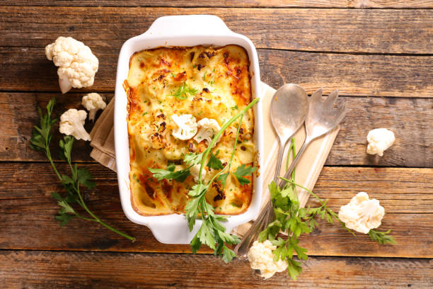 Couve-Flor Gratinada Low Carb: O Segredo do Creme de Cottage