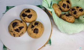 Cookie Sem Glúten com Chocolate: Segredo para Não Esfarelar