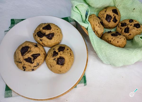 Cookie Sem Glúten com Chocolate: Segredo para Não Esfarelar