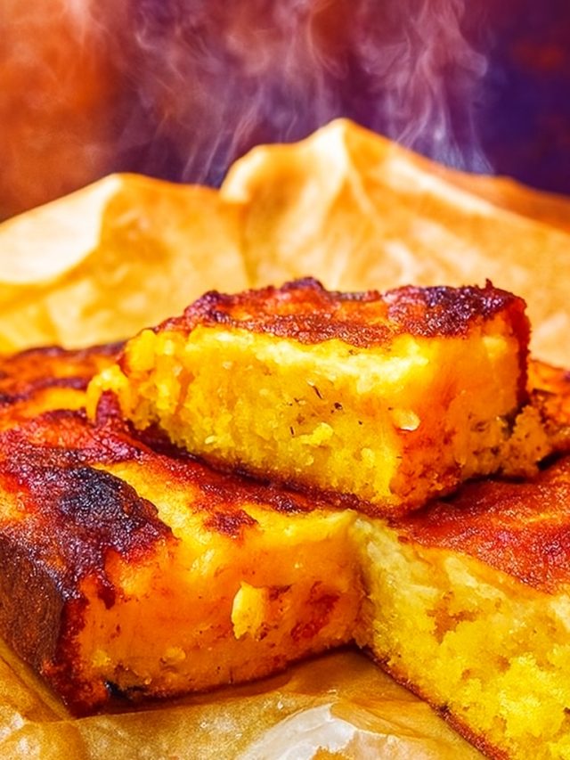 Sopa Paraguaia Tradicional com Flocos Milho