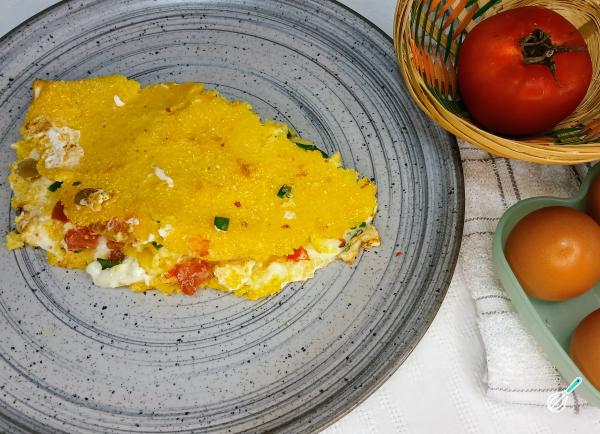 Cuscuz de Frigideira com Ovo: Truque para um Café da Manhã Cuscuz de Frigideira com Ovo: Truque para um Café da Manhã