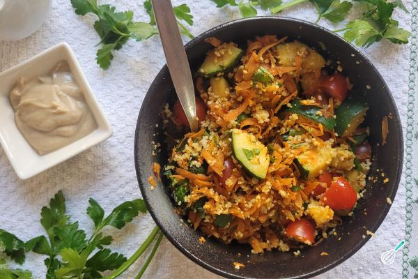 Cuscuz Marroquino com Legumes: O Segredo para Grãos Soltinhos