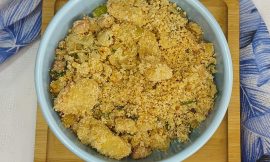 Farofa Doce & Defumada: Abacaxi e Bacon Crocante!