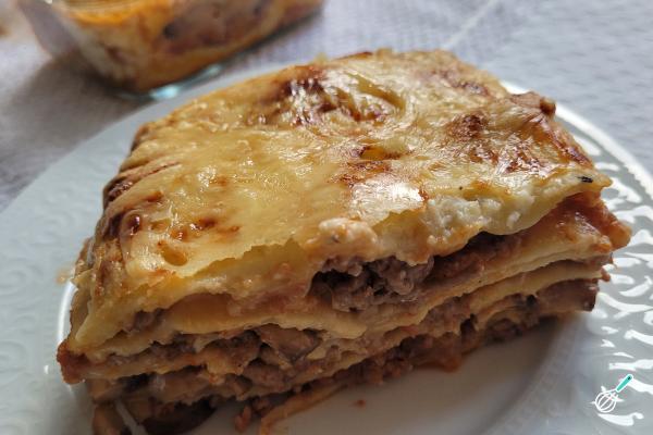 Lasanha na Airfryer com Cogumelos: Prática e Sofisticada
