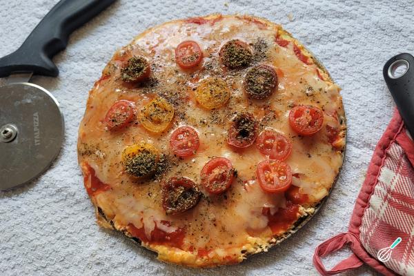 Pizza de Ovo Low Carb: Jantar Rápido e Sem Farinha