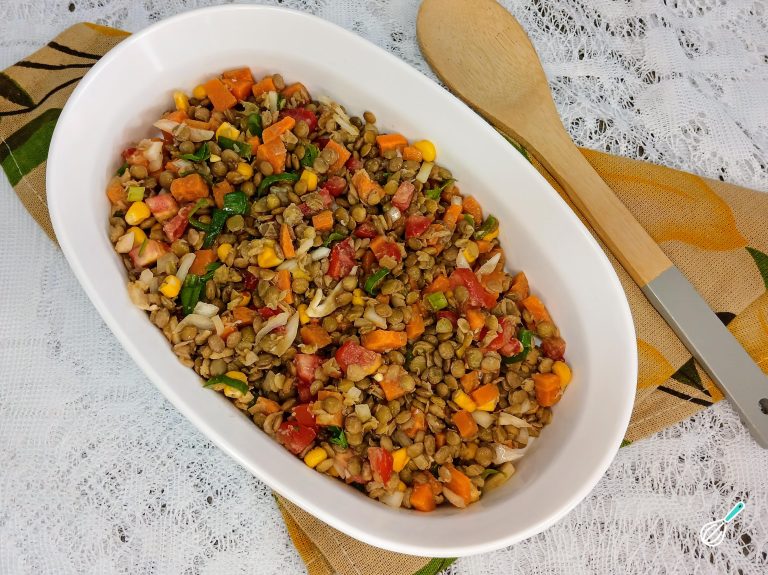 Salada de Lentilhas e Cenoura: Leve, Fresca e Nutritiva
