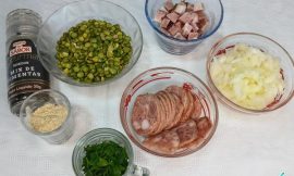 Sopa de Ervilha com Calabresa: Conforto Cremoso