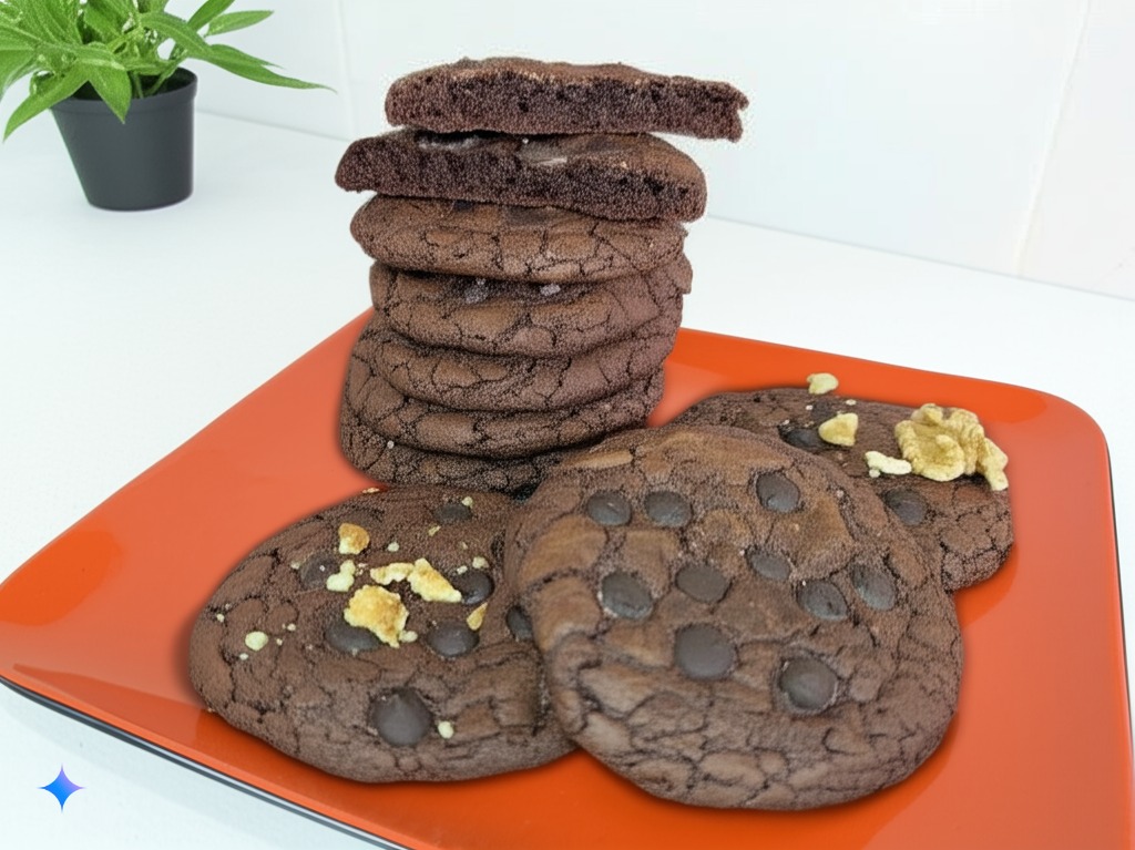 Cookies Brownie Irresistíveis