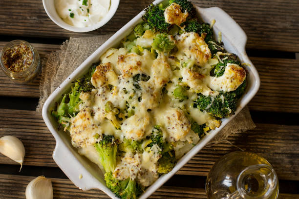 Brócolis Cremoso Gratinado: O Segredo para um Acompanhamento Leve Brócolis Cremoso Gratinado: O Segredo para um Acompanhamento Leve