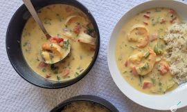 Camarão Cremoso Batata Simples