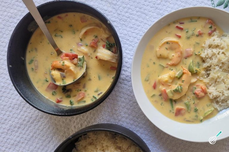 Camarão Cremoso Batata Simples