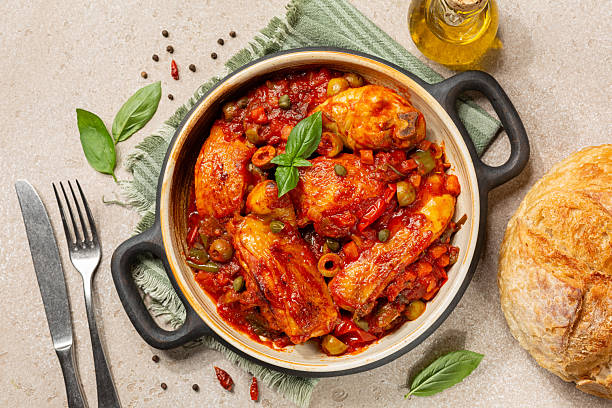 Frango à Caçadora Autêntico: O Molho Encorpado que Desmancha na Frango à Caçadora Autêntico: O Molho Encorpado que Desmancha na