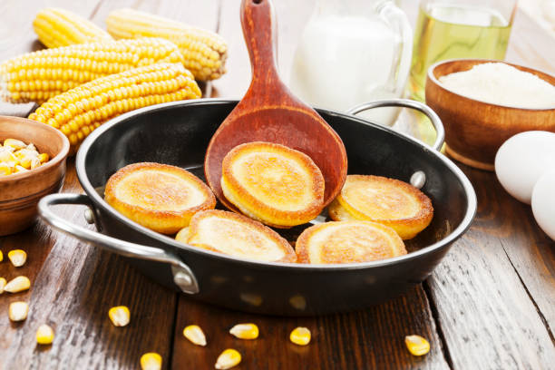 Panqueca de Aveia com Frango e Milho: Massa Leve e Molho Cremoso