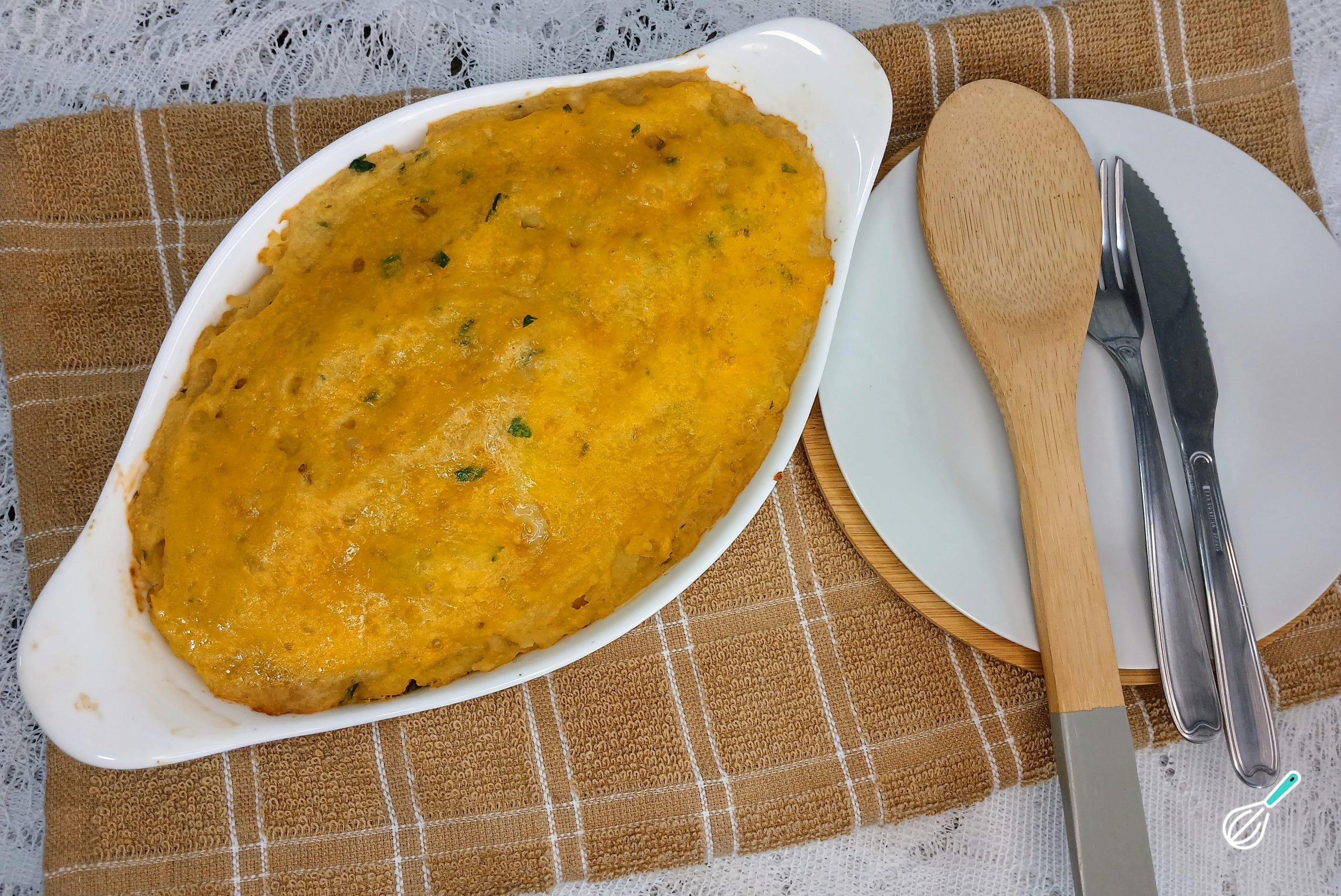 Escondidinho de palmito cremoso e saboroso Escondidinho de palmito cremoso e saboroso
