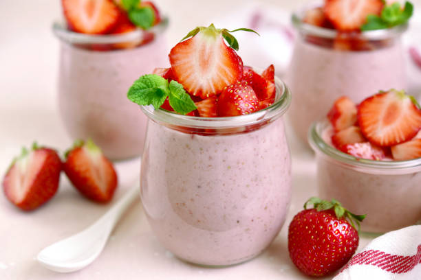 Mousse de Morango Diet: Leve, Cremosa e Sem Açúcar