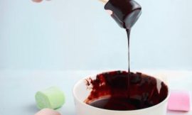 Ganache vegana leite coco chocolate