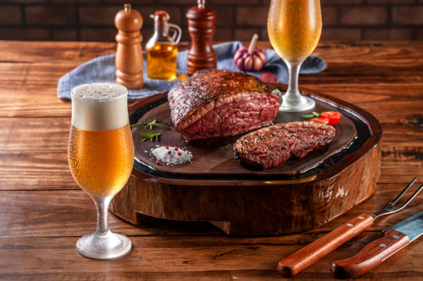 Lombo Suíno na Cerveja na Pressão: Carne Desmanchando e Molho