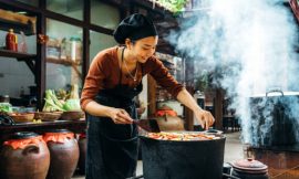 Legumes Orientais Cozidos no Vapor