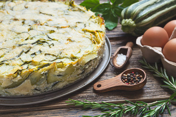 Torta Suflê de Abobrinha: Leveza e Sabor Torta Suflê de Abobrinha: Leveza e Sabor