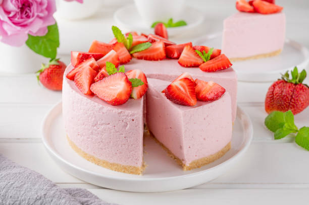 Torta Mousse de Morango: Leve, Fácil e Irresistível