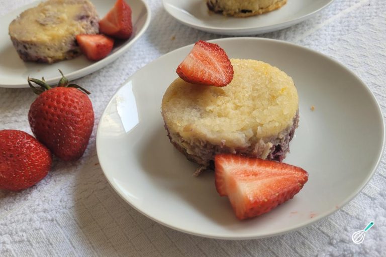 Pudim de Arroz Mirtilo: Receita Simples