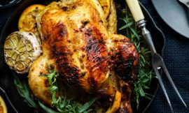 Frango Assado com Laranja Suculento: O Segredo da Casquinha