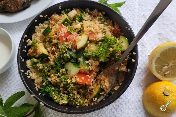 Tabule Árabe Autêntico: O Segredo do Trigo Perfeito e Fresquinho Tabule Árabe Autêntico: O Segredo do Trigo Perfeito e Fresquinho