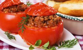 Tomates Recheados com Carne Moída: Segredo da Crosta Crocante
