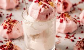Sorvete de Rosas Cremoso: Segredo para Surpreender no Jantar