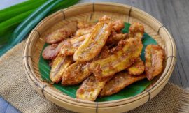 Banana-da-terra Frita: Acompanhamento crocante e agridoce!