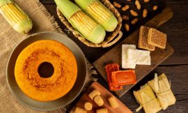 Bolo de Cenoura Tropical com Leite de Coco