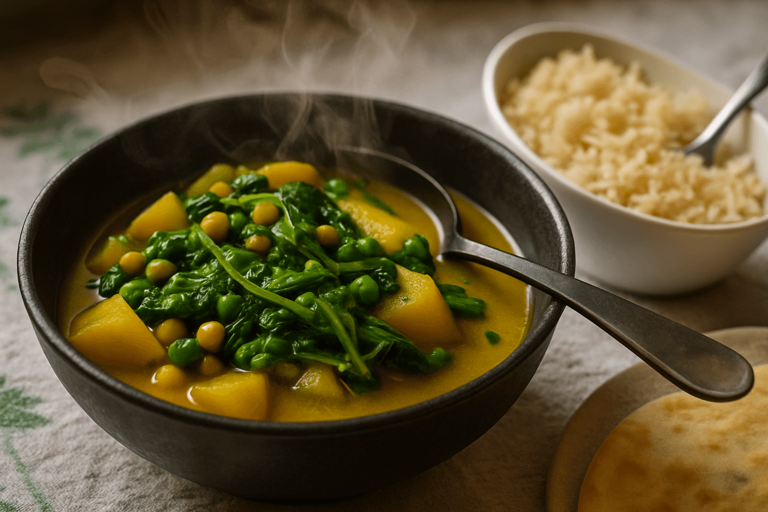 Curry indiano saboroso e fácil