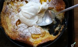 Clafoutis de Pêssego: Sobremesa Francesa Clássica