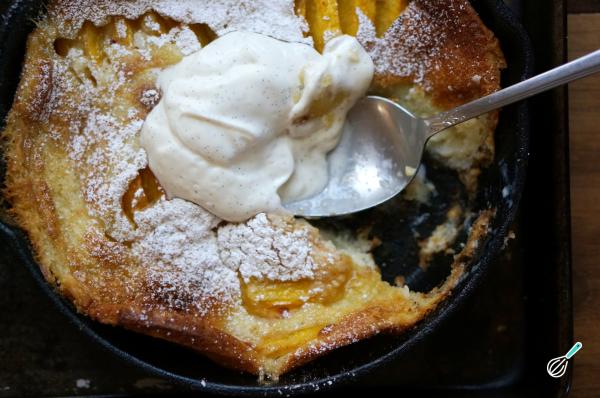 Clafoutis de Pêssego: Sobremesa Francesa Clássica