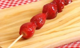 Morango do Amor: Doce Crocante Brilhante!