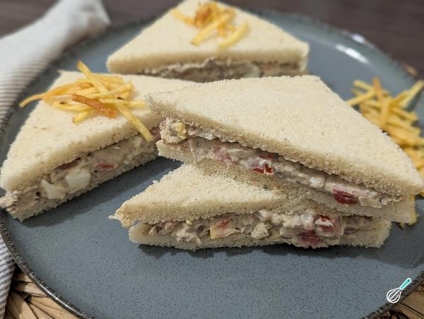 Sanduíche Cremoso de Sardinha: Rápido, Fácil e Saboroso!