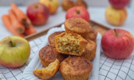 Bolo de Maçã e Cenoura Diet