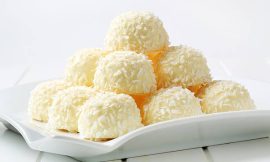 Beijinho Cremoso de Coco com Leite em Pó