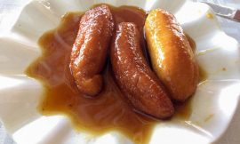 Banana Caramelada com Mel