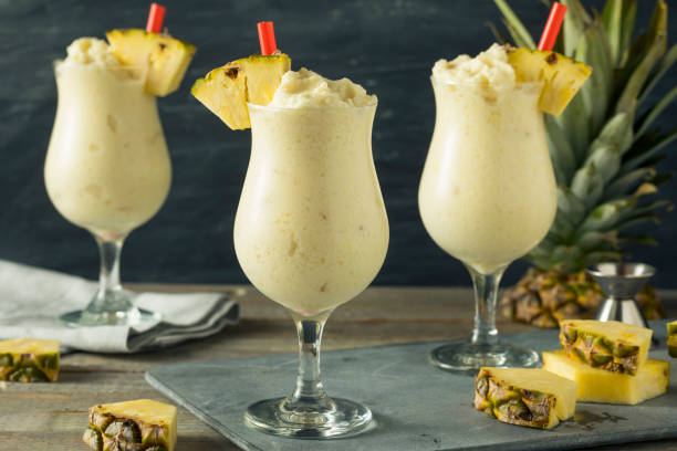 Piña Colada Cremosa: O Clássico Caribe Refrescante