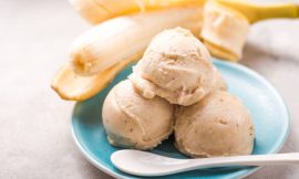 Sorvete Natural de Banana e Ameixa com 2 Ingredientes