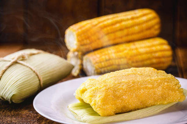 Receita de Pamonha Assada Caseira de Milho Verde Cremosa