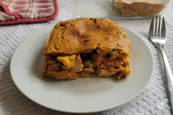 Torta Salgada de Cenoura no Liquidificador