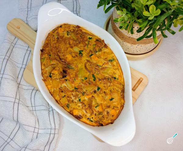 Torta de Legumes Sem Glúten Que Não Desmancha: O Segredo da