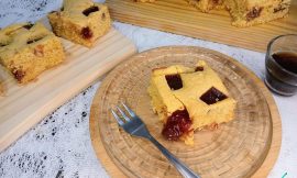 Bolo Cremoso Milho Goiabada Quentinho