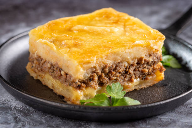 Escondidinho Cremoso de Carne Moída e Mandioquinha com Queijo