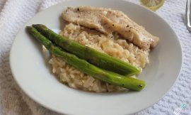 Risoto Tilápia Limão Delicioso